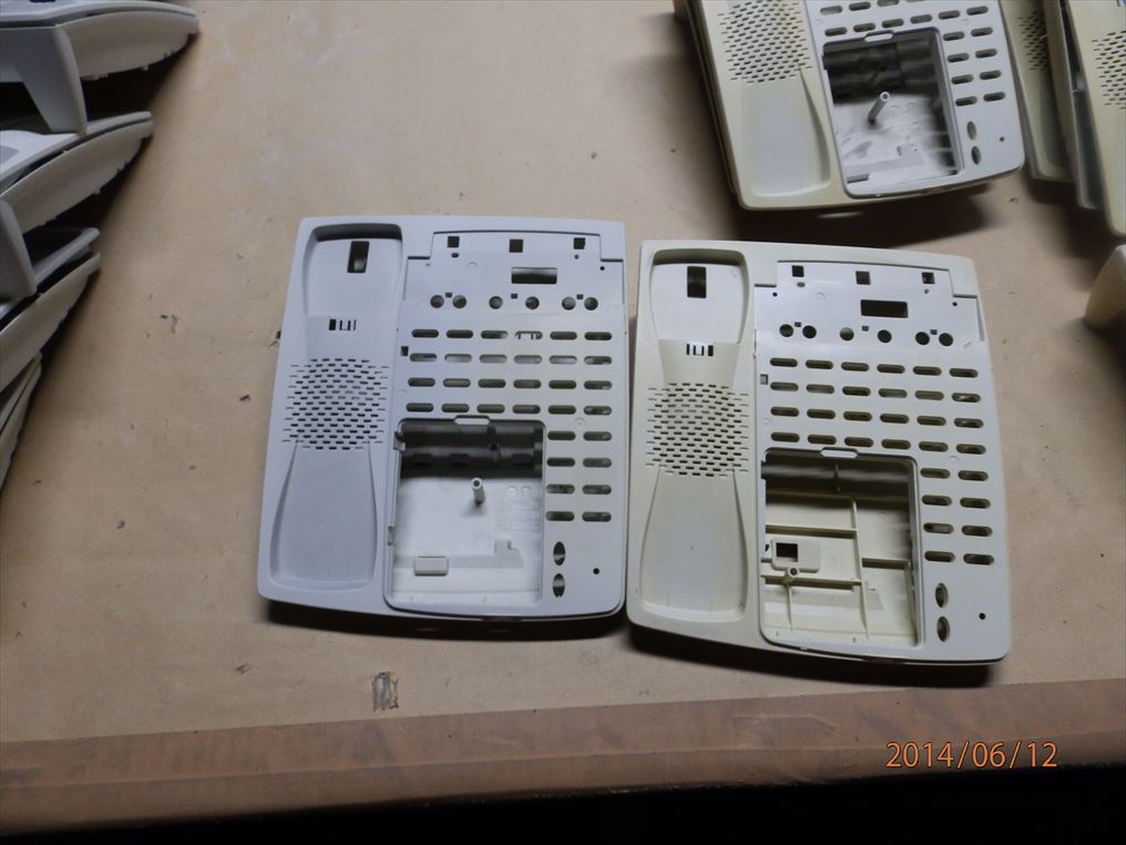 ABS樹脂へのサンドブラスト ABS樹脂へのサンドブラスト